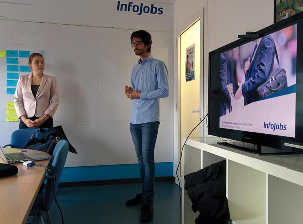 Presentación en @InfoJobs del proyecto de Open Inn…